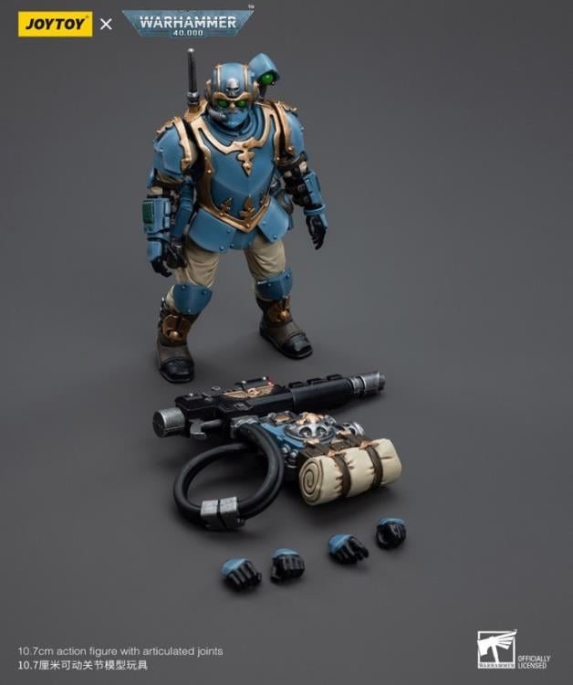 Warhammer 40k Astra Militarum Tempestus Scions Squad 55th Kappic Eagles Tempestus Scion 2 1/18 Scale Figure Gallery Image 10