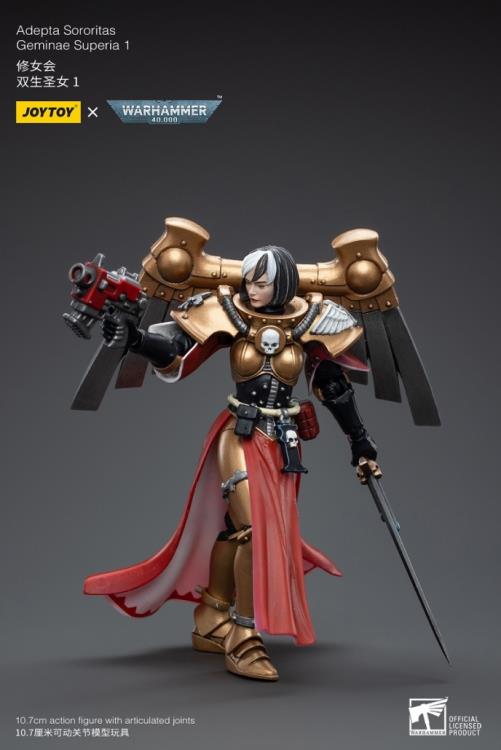 Warhammer 40k Adepta Sororitas Geminae Superia 1 1/18 Scale Figure Gallery Image 5