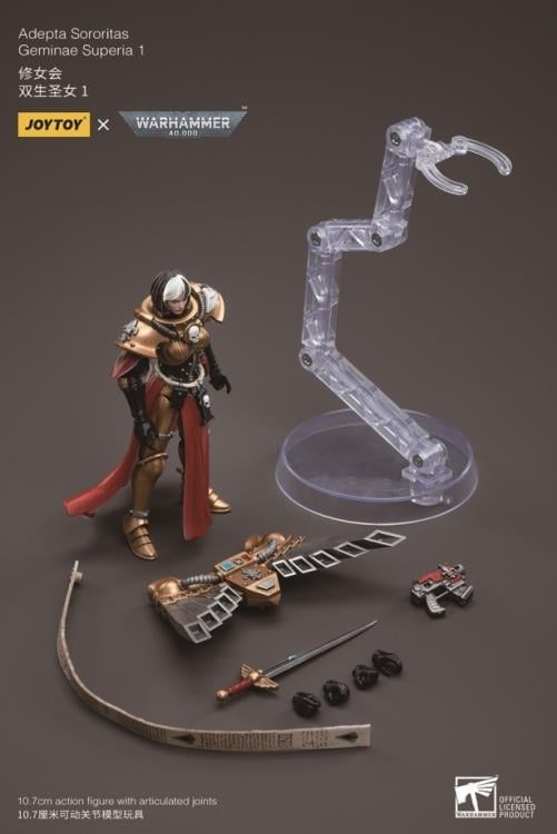 Warhammer 40k Adepta Sororitas Geminae Superia 1 1/18 Scale Figure Gallery Image 11