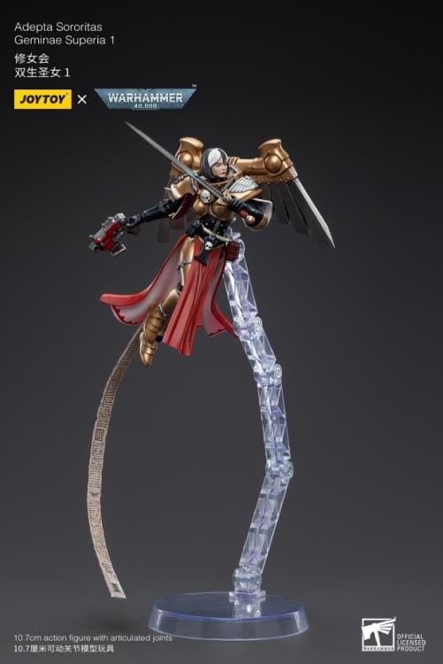 Warhammer 40k Adepta Sororitas Geminae Superia 1 1/18 Scale Figure Gallery Image 9