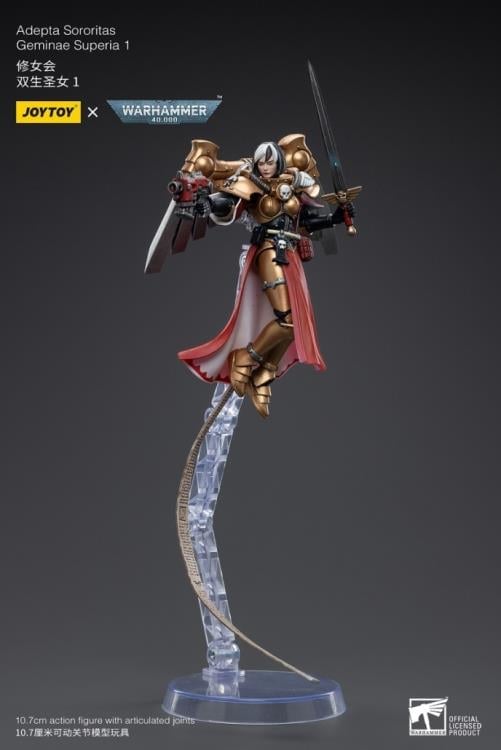 Warhammer 40k Adepta Sororitas Geminae Superia 1 1/18 Scale Figure Gallery Image 7