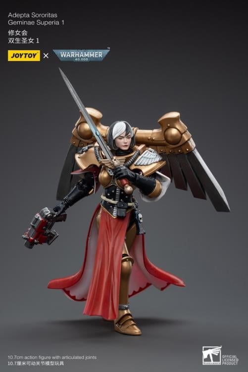 Warhammer 40k Adepta Sororitas Geminae Superia 1 1/18 Scale Figure Gallery Image 6