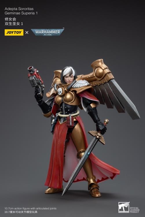 Warhammer 40k Adepta Sororitas Geminae Superia 1 1/18 Scale Figure Gallery Image 4