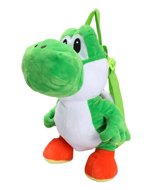 Super Mario Yoshi 17” Plush Backpack Gallery Image 5