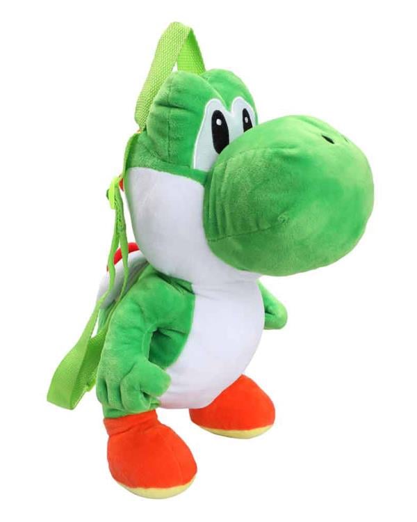 Super Mario Yoshi 17” Plush Backpack Gallery Image 3