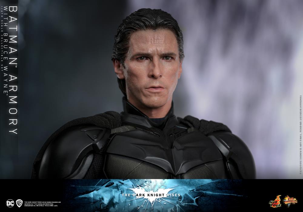 The Dark Knight Rises MMS702 Batman Armory with Bruce Wayne 1/6th Scale Collectible Figure Set Gallery Image 18
