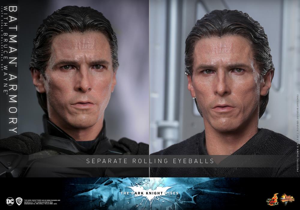 The Dark Knight Rises MMS702 Batman Armory with Bruce Wayne 1/6th Scale Collectible Figure Set Gallery Image 19