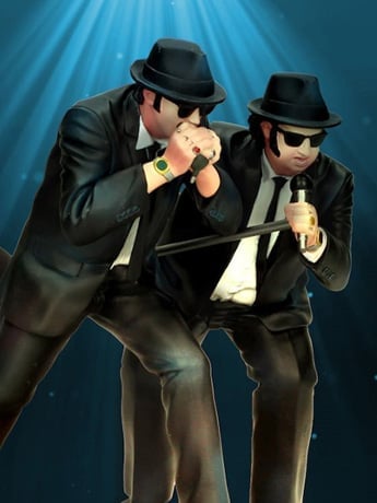 The Blues Brothers Jake and Elwood (Singing) 1/10 Scale Figure Set Gallery Image 2