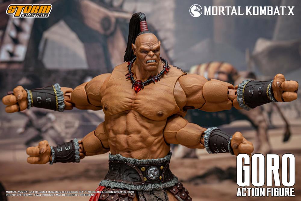 Mortal Kombat X Goro 1/12 Scale BBTS Exclusive Action Figure Gallery Image 16