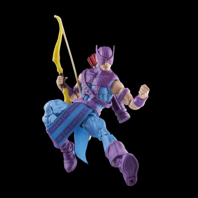 The Avengers 60th Anniversary Marvel Legends Hawkeye with Sky-Cycle Action Figure Gallery Image 9