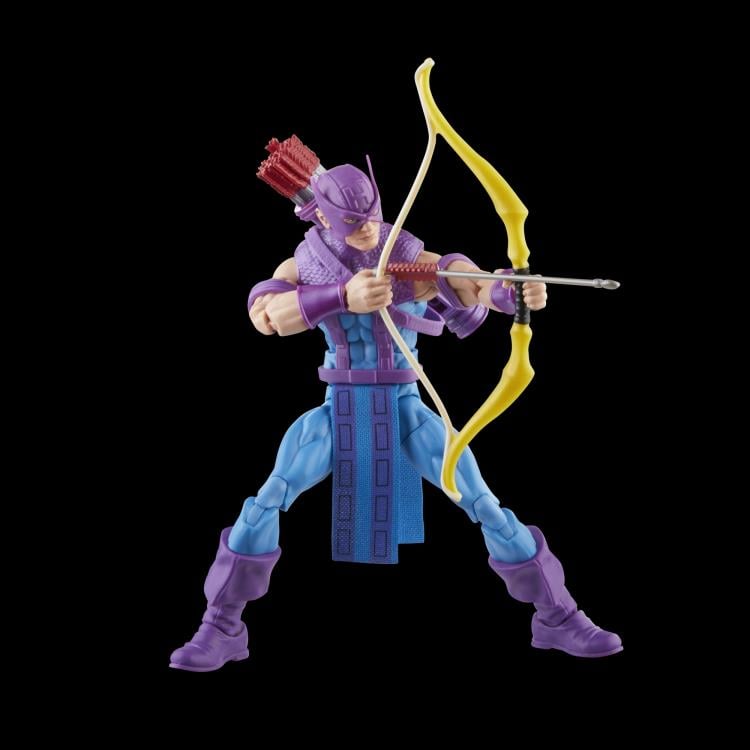 The Avengers 60th Anniversary Marvel Legends Hawkeye with Sky-Cycle Action Figure Gallery Image 8