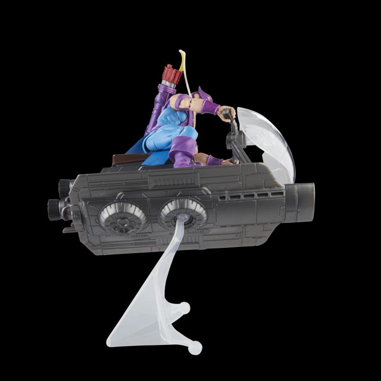 The Avengers 60th Anniversary Marvel Legends Hawkeye with Sky-Cycle Action Figure Gallery Image 5