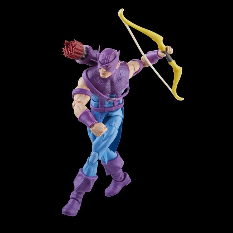 The Avengers 60th Anniversary Marvel Legends Hawkeye with Sky-Cycle Action Figure Gallery Image 10