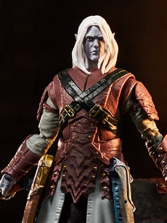 ドラゴンズレア Dirk the Daring フィギュア　中古 Dungeons & Dragons Golden Archive Drizzt