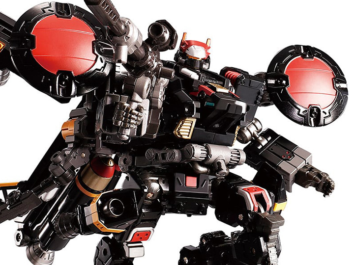 Diaclone TM-15 Tactical Mover Hawk Versaulter Orbithopter Unit (Dark Ver.) Exclusive Gallery Image 1