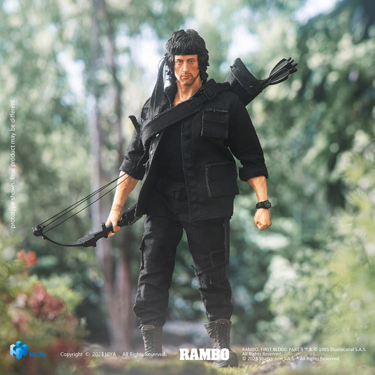 Rambo: First Blood Part II Exquisite Super Series John Rambo 1/12 Scale PX Previews Exclusive Action Figure Gallery Image 3