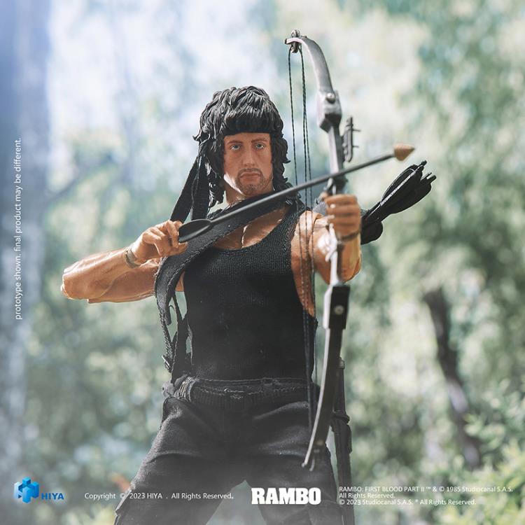 Rambo: First Blood Part II Exquisite Super Series John Rambo 1/12 Scale PX Previews Exclusive Action Figure Gallery Image 4