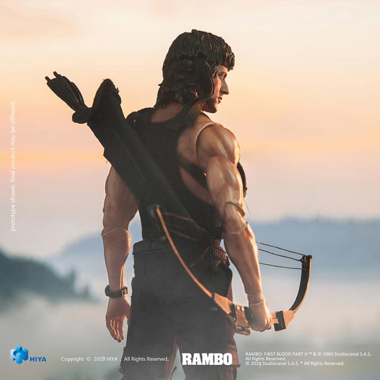 Rambo: First Blood Part II Exquisite Super Series John Rambo 1/12 Scale PX Previews Exclusive Action Figure Gallery Image 9