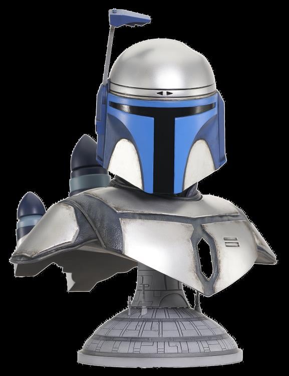 Star Wars: Attack of the Clones Jango Fett Legends in 3D 1/2 Scale Limited Edition Bust Gallery Image 15
