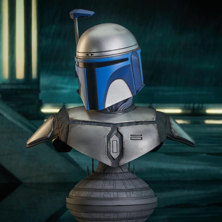 Star Wars: Attack of the Clones Jango Fett Legends in 3D 1/2 Scale Limited Edition Bust Gallery Image 6