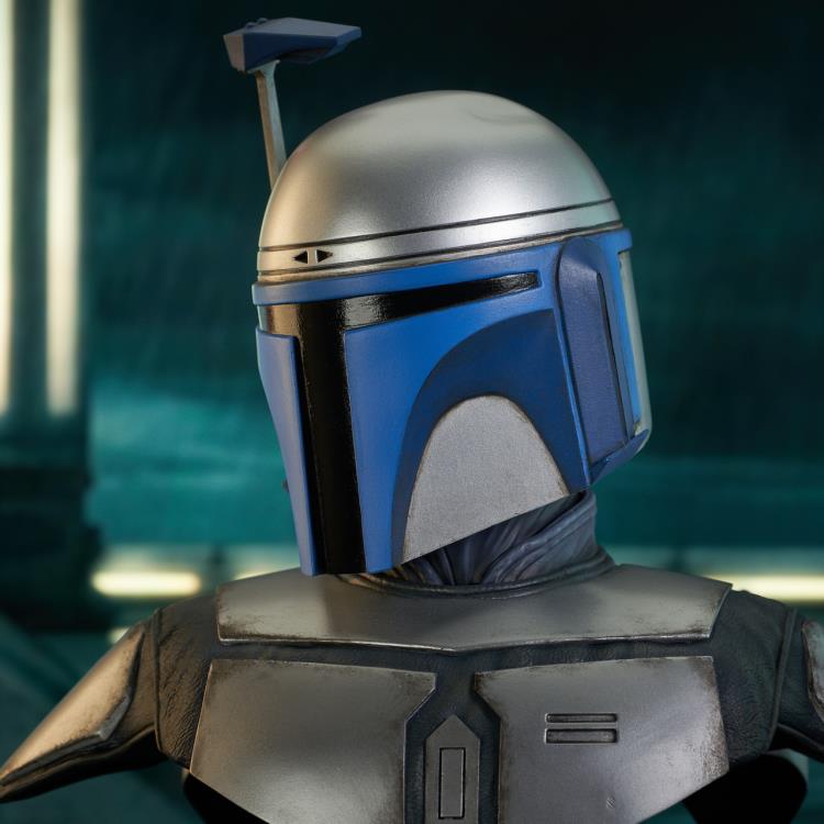 Star Wars: Attack of the Clones Jango Fett Legends in 3D 1/2 Scale Limited Edition Bust Gallery Image 7