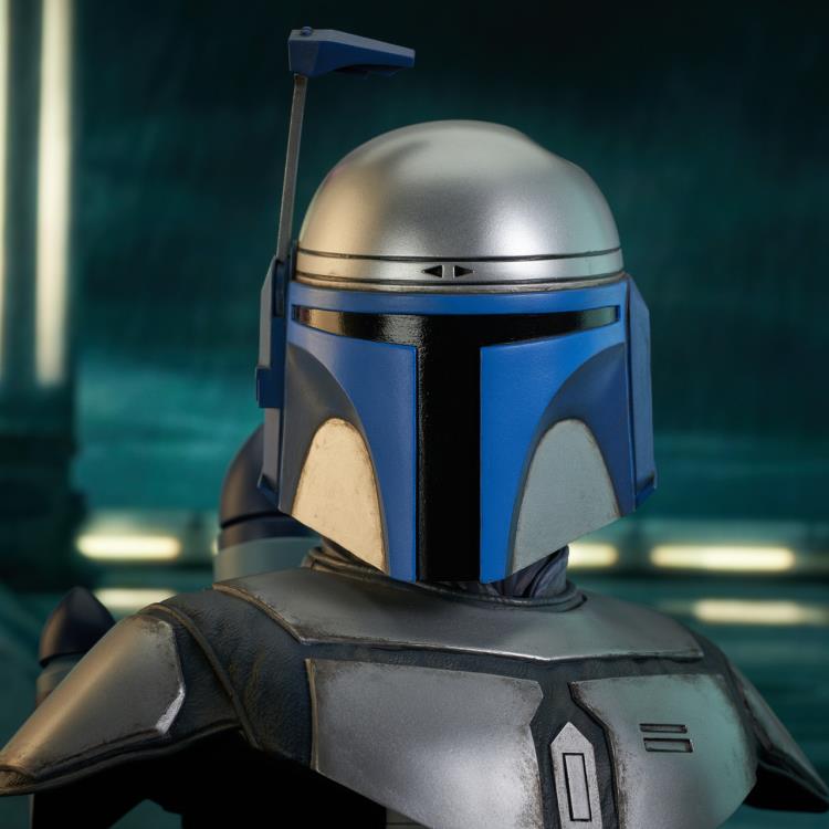 Star Wars: Attack of the Clones Jango Fett Legends in 3D 1/2 Scale Limited Edition Bust Gallery Image 8