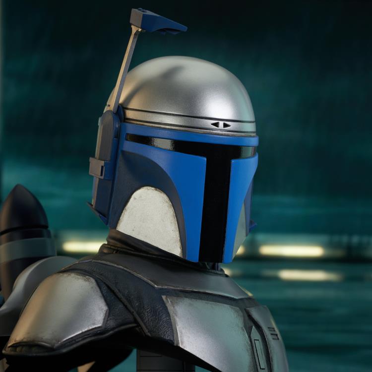 Star Wars: Attack of the Clones Jango Fett Legends in 3D 1/2 Scale Limited Edition Bust Gallery Image 9