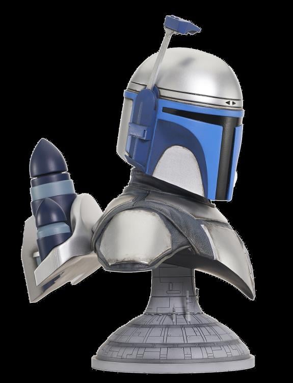 Star Wars: Attack of the Clones Jango Fett Legends in 3D 1/2 Scale Limited Edition Bust Gallery Image 13