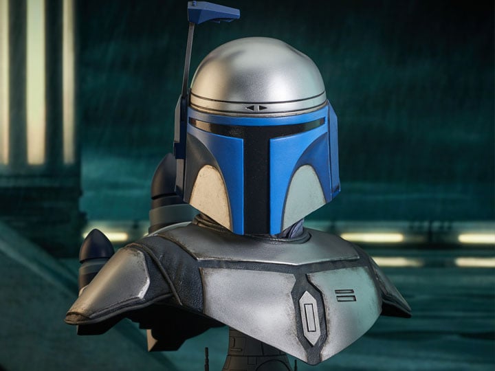 Star Wars: Attack of the Clones Jango Fett Legends in 3D 1/2 Scale Limited Edition Bust Gallery Image 1