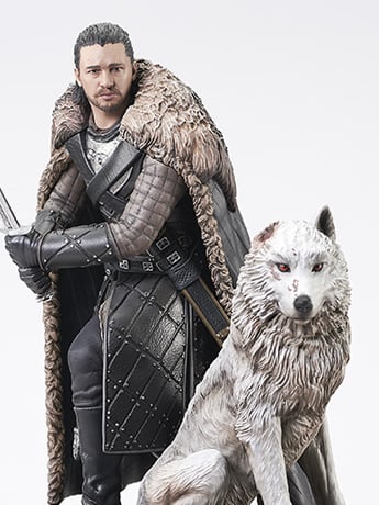 Game of Thrones Gallery Jon Snow Figure Diorama Gallery Image 2