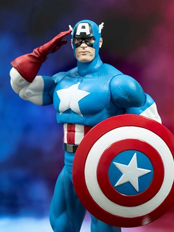Marvel Select Captain America (Classic) Action Figure Gallery Image 2