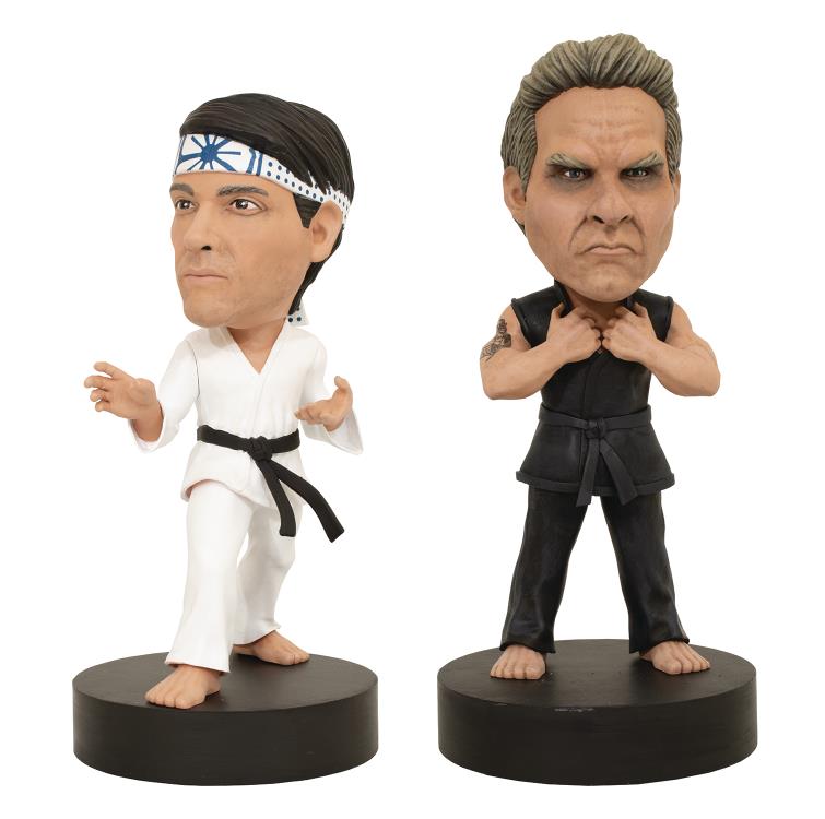 Cobra Kai Daniel La Russo and John Kreese Set of 2 Bobbleheads Gallery Image 3