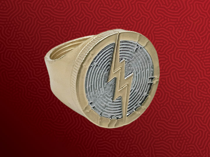 The Flash Signet Ring Prop Replica Gallery Image 1