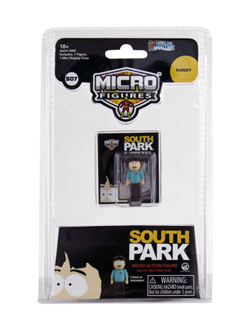 South Park World's Smallest Randy Micro Action Figure Gallery Image 2