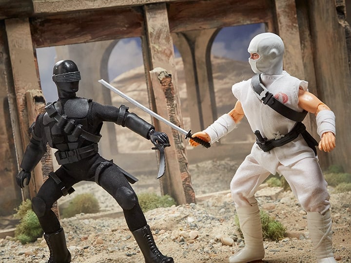 G.I. Joe x Mego Rivals Snake Eyes & Storm Shadow Two-Pack Gallery Image 1