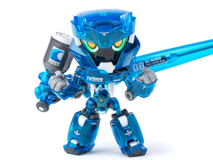 Heats Boy (Blue Ver.) Figure with Giant Airbrush Gallery Image 1