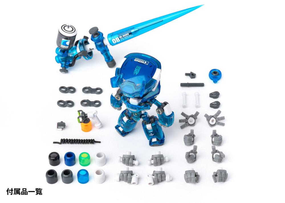 Heats Boy (Blue Ver.) Figure with Giant Airbrush Gallery Image 12