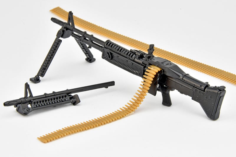 Resident Evil: Death Island Little Armory 1/12 Scale M60 Machine
