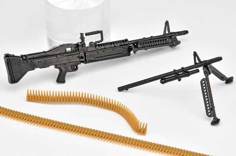 Resident Evil: Death Island Little Armory 1/12 Scale M60 Machine