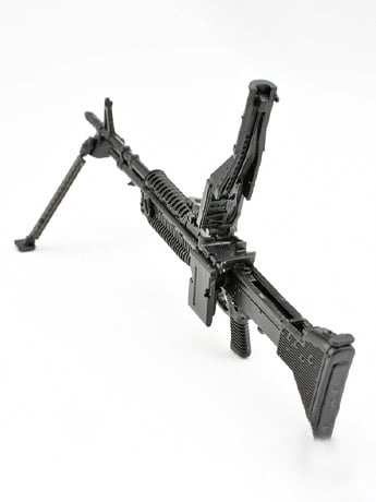 Resident Evil: Death Island Little Armory 1/12 Scale M60 Machine