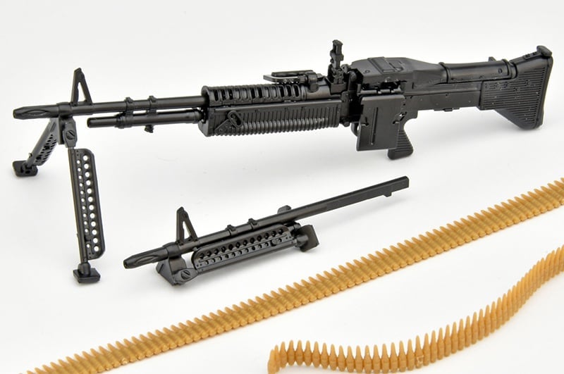 Resident Evil: Death Island Little Armory 1/12 Scale M60 Machine