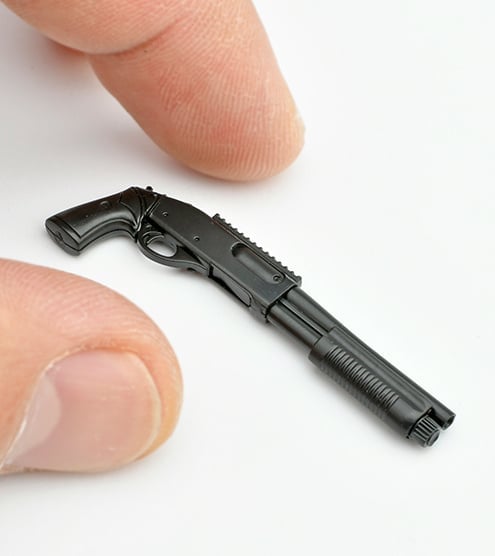 Resident Evil: Death Island Little Armory 1/12 Scale M870 Shotgun