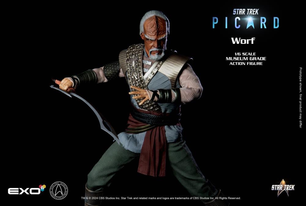 Star Trek: Picard Worf 1/6 Scale Figure Gallery Image 9