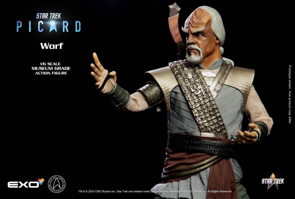 Star Trek: Picard Worf 1/6 Scale Figure Gallery Image 10
