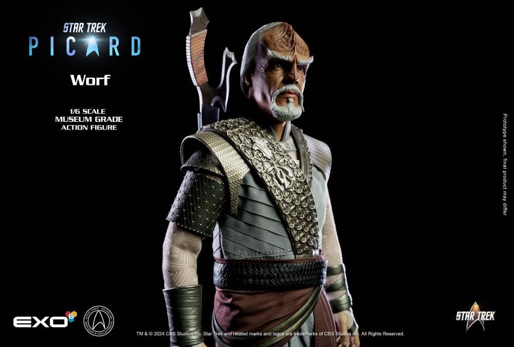 Star Trek: Picard Worf 1/6 Scale Figure Gallery Image 11