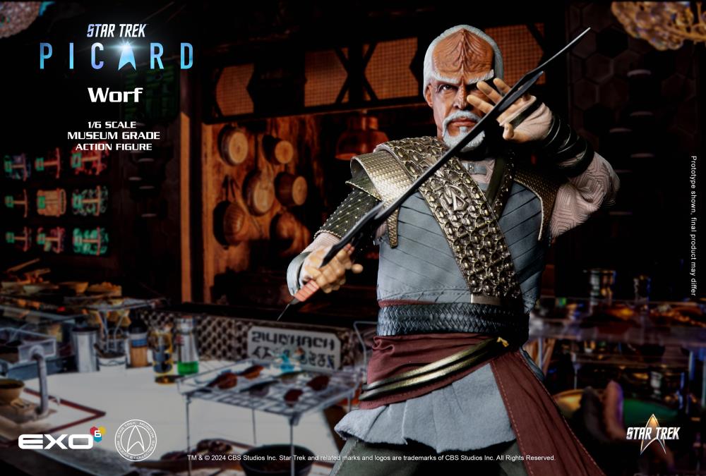 Star Trek: Picard Worf 1/6 Scale Figure Gallery Image 3