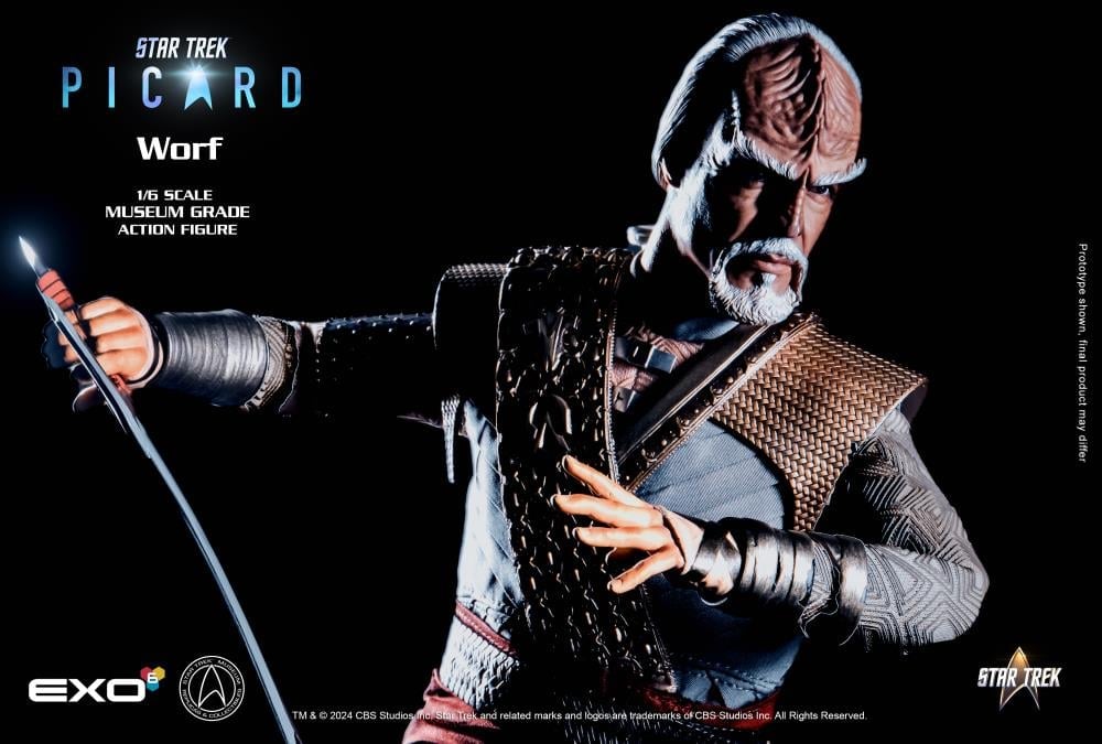 Star Trek: Picard Worf 1/6 Scale Figure Gallery Image 8