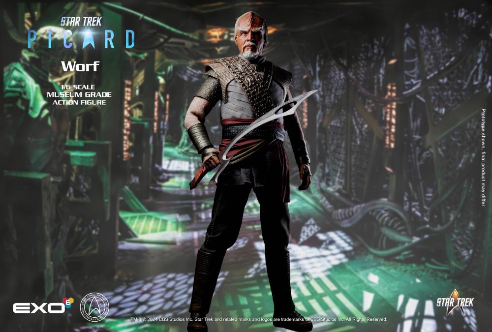 Star Trek: Picard Worf 1/6 Scale Figure Gallery Image 7