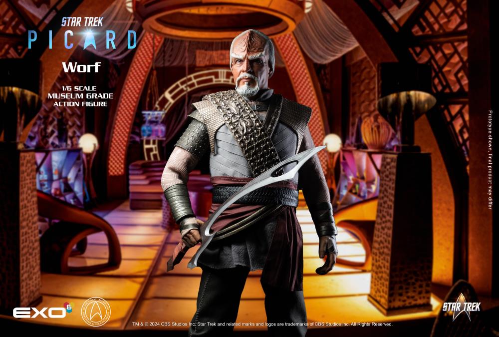 Star Trek: Picard Worf 1/6 Scale Figure Gallery Image 4