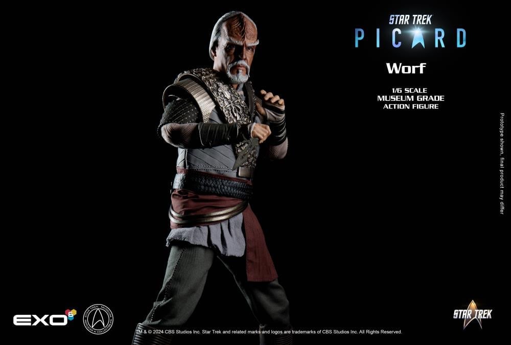 Star Trek: Picard Worf 1/6 Scale Figure Gallery Image 13
